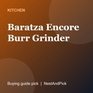Baratza Encore Burr Grinder (NestAndPick product card)