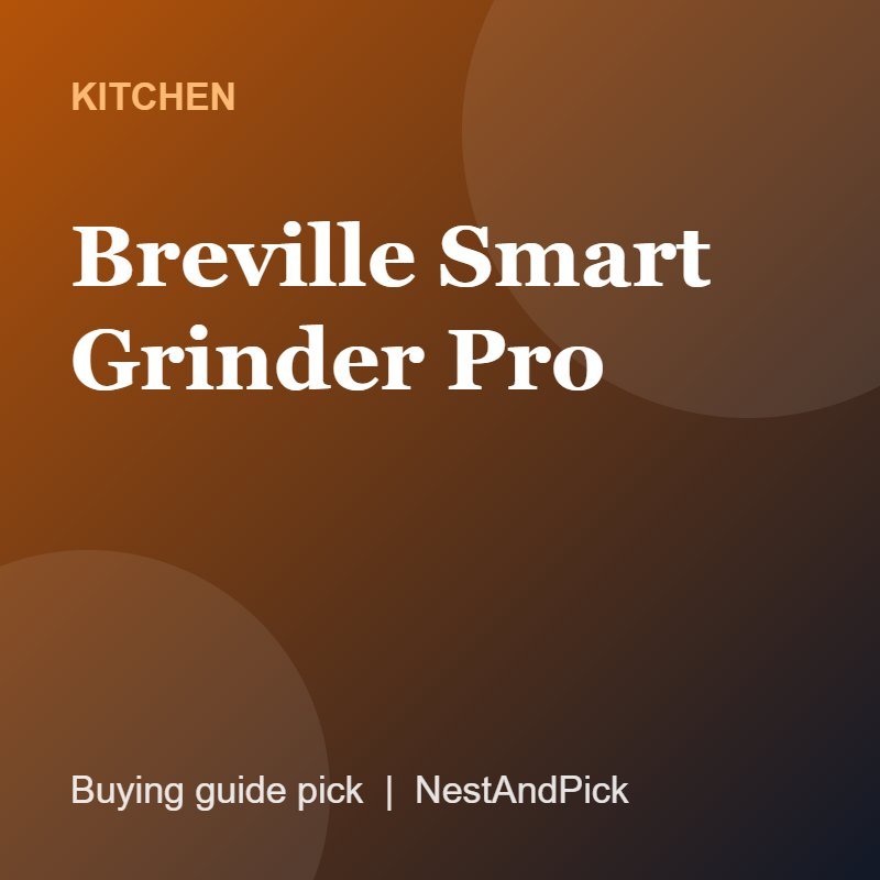 Breville Smart Grinder Pro (NestAndPick product card)