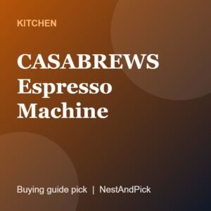 CASABREWS Espresso Machine (NestAndPick product card)