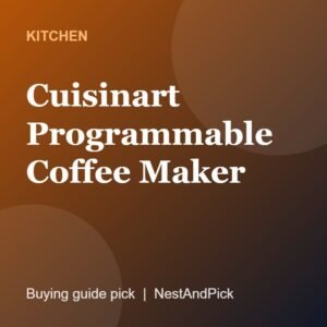 Cuisinart Programmable Coffee Maker (NestAndPick product card)