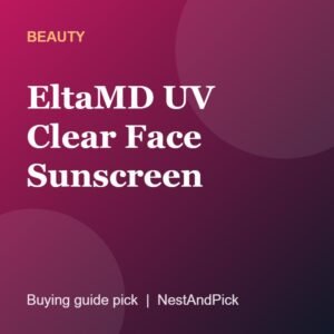 EltaMD UV Clear Face Sunscreen (NestAndPick product card)