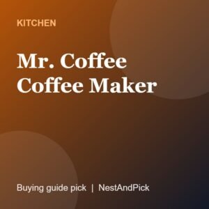 Mr. Coffee Coffee Maker (NestAndPick product card)