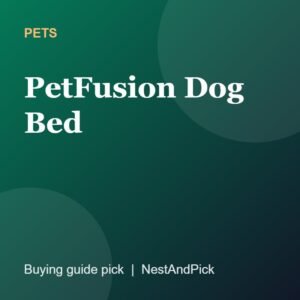 PetFusion Dog Bed (NestAndPick product card)