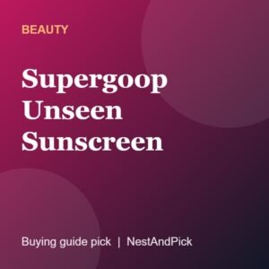 Supergoop Unseen Sunscreen (NestAndPick product card)
