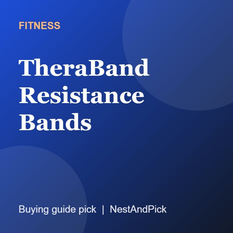 TheraBand Resistance Bands (NestAndPick product card)
